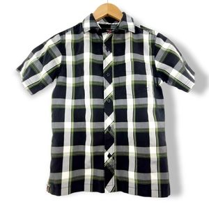 Tony Hawk® Plaid Button-Down Collared Boys Small Shirt | 3/$15